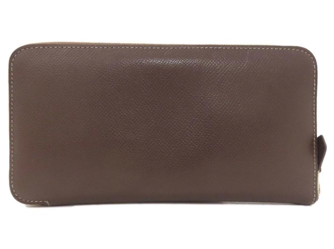 Portafoglio Lungo Azap Classico Hermès Marrone scuro - vista 2