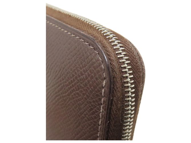 Portafoglio Lungo Azap Classico Hermès Marrone scuro - vista 22