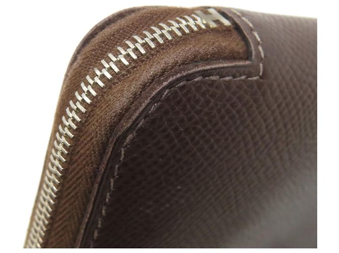 Portafoglio Lungo Azap Classico Hermès Marrone scuro - vista 23