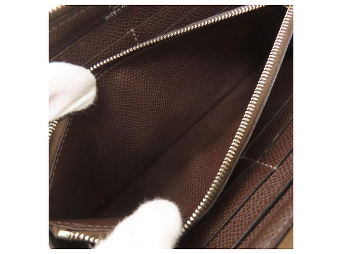 Portafoglio Lungo Azap Classico Hermès Marrone scuro - vista 5