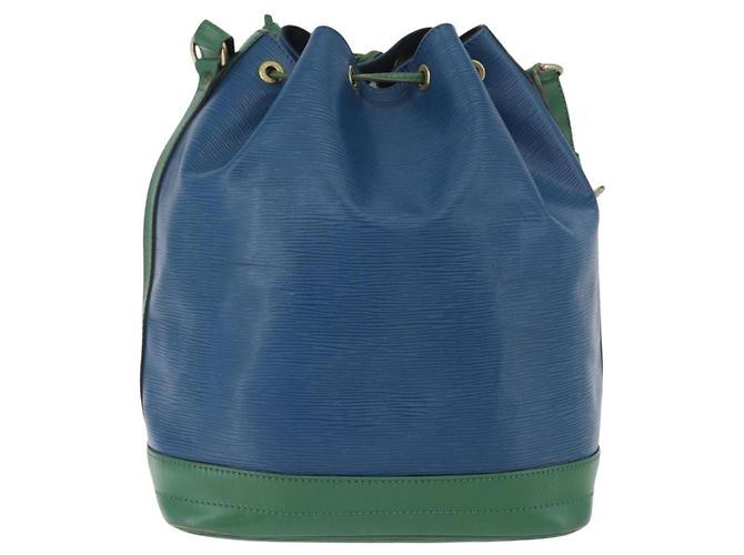 Louis Vuitton Bicolor Noe Epi Leather Large Blu - vista 2