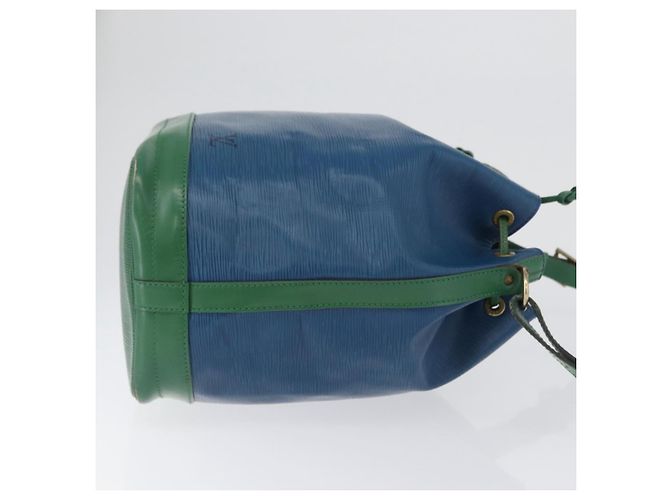 Louis Vuitton Bicolor Noe Epi Leather Large Blu - vista 3