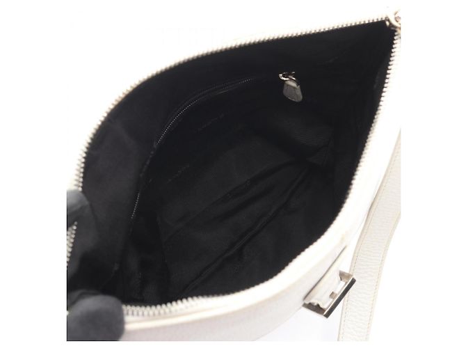 Borsa a Spalla in Pelle Loewe Bianco - vista 3