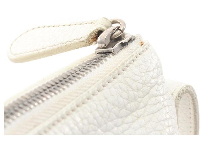 Borsa a Spalla in Pelle Loewe Bianco - vista 7