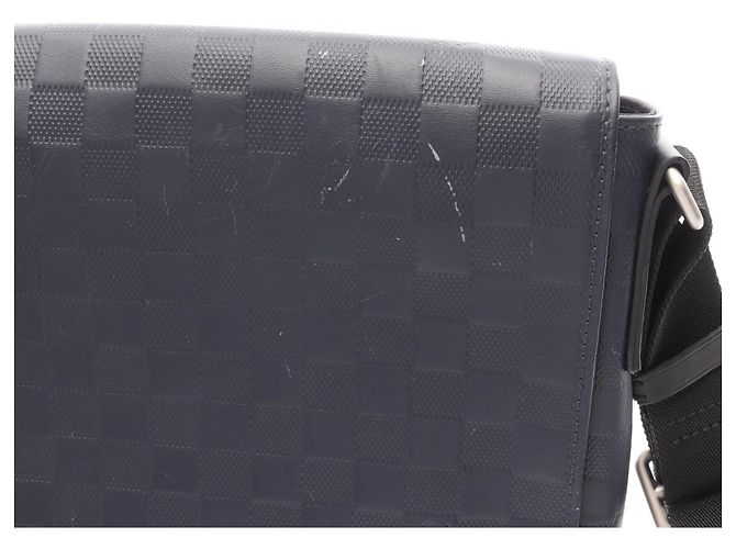 Borsa a Spalla District PM di Louis Vuitton Blu navy - vista 13