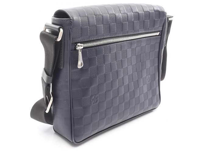 Borsa a Spalla District PM di Louis Vuitton Blu navy - vista 2