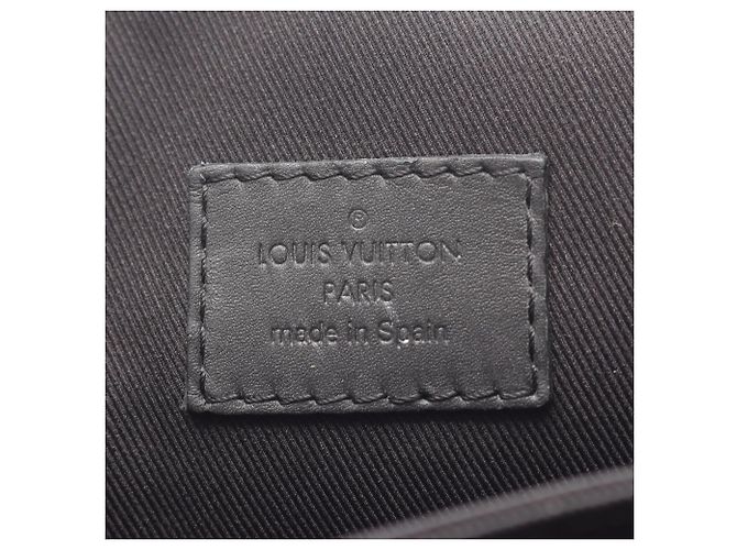Borsa a Spalla District PM di Louis Vuitton Blu navy - vista 4
