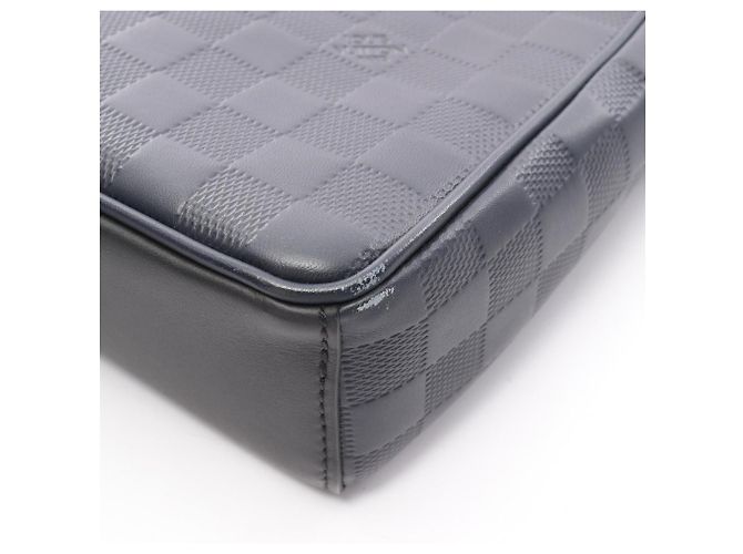 Borsa a Spalla District PM di Louis Vuitton Blu navy - vista 9