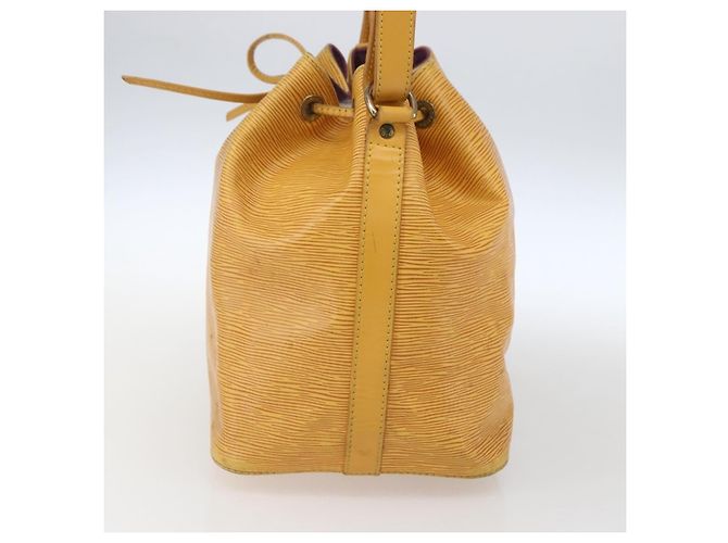 Louis Vuitton Petit Noe Handbag Epi Leather Medium Yellow - view 4