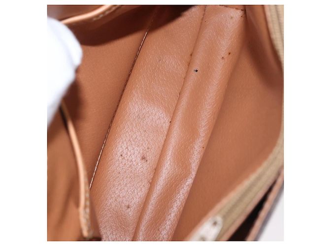 Céline Celine Vintage Macadam Canvas and Leather Braun - Ansicht 5