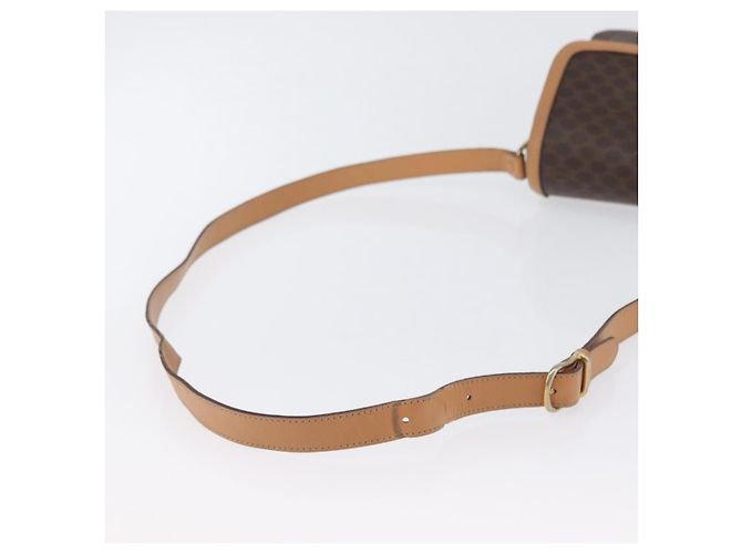 Céline Celine Vintage Macadam Canvas and Leather Braun - Ansicht 7