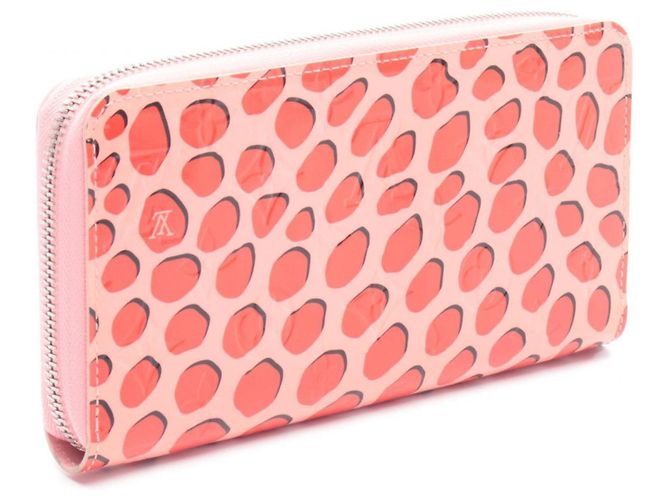 Cartera Zippy Louis Vuitton Negro Rosa Roja - vista 2