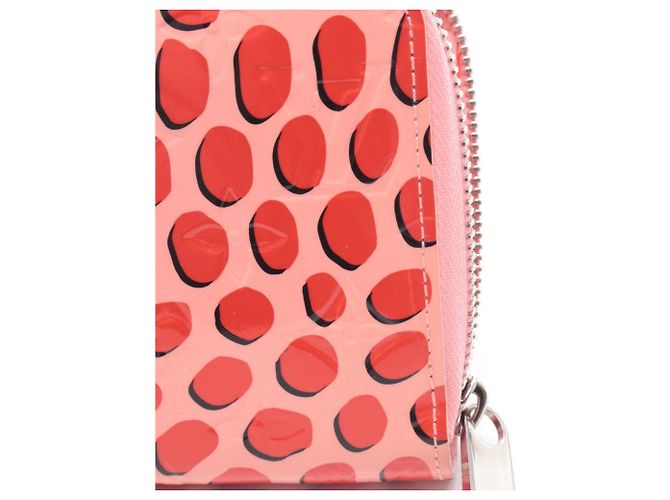 Cartera Zippy Louis Vuitton Negro Rosa Roja - vista 6