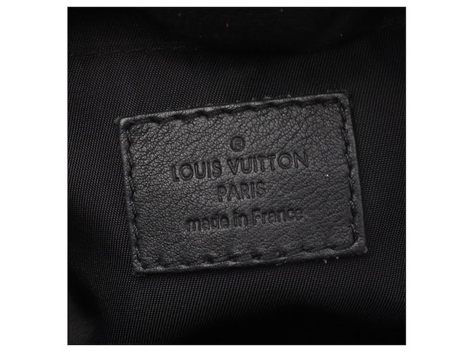 Zaino/borsa Palm Springs PM di Louis Vuitton Marrone Nero - vista 4