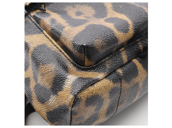 Zaino/borsa Palm Springs PM di Louis Vuitton Marrone Nero - vista 6