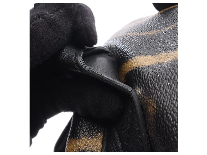 Zaino/borsa Palm Springs PM di Louis Vuitton Marrone Nero - vista 9