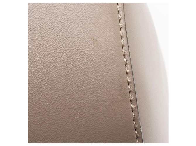 Stella Mc Cartney Stella McCartney Eco Alter Nappa Logo Perforato Piccolo Hobo Marrone Beige - vista 9
