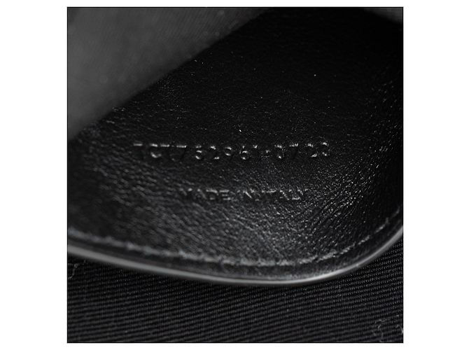 Saint Laurent Monogram Kate Clutch aus gestepptem Lammleder Schwarz - Ansicht 5