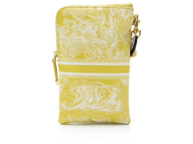 Dior Nylon Toile De Jouy Borsa da Viaggio Multifunzionale Crossbody Verde - vista 3