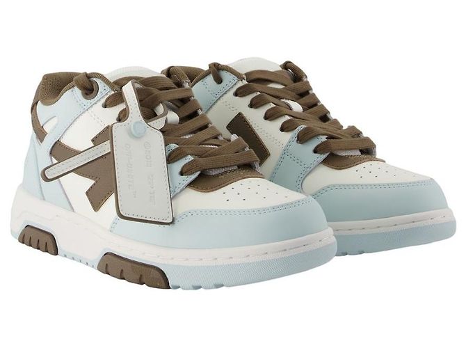 Out Of Office Sneakers - OFF WHITE - Leder - Blau - Ansicht 2