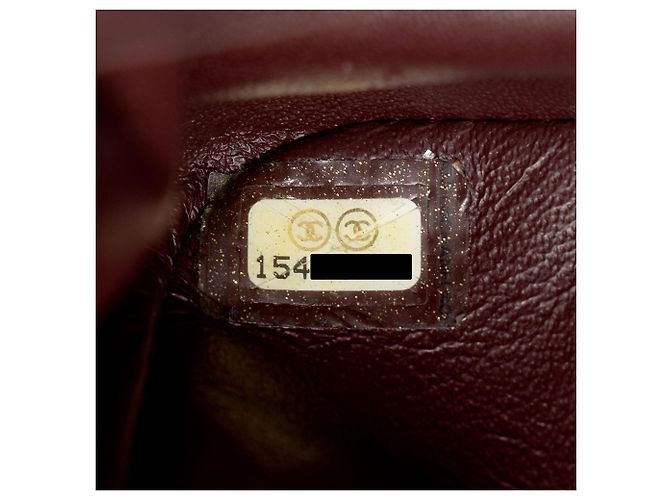 Gabrielle Borsa Jumbo Double Flap Classica in Pelle Caviar di Chanel Nero - vista 6