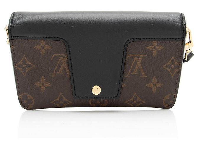 Lucchetto in Tela Monogram Louis Vuitton con Cinghia Nero - vista 3