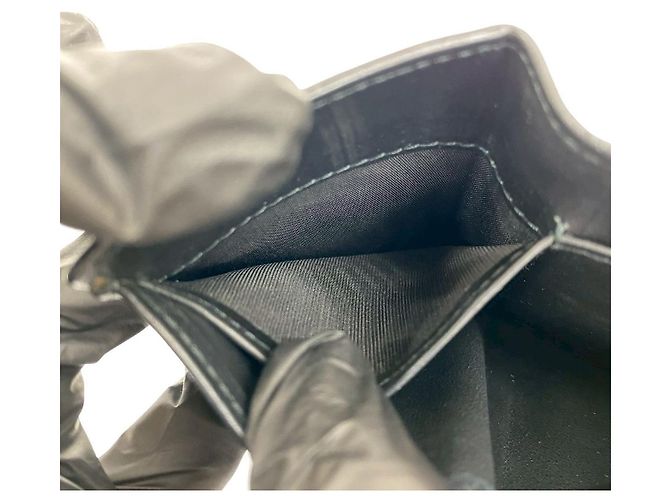 Céline Cartera Celine Macadam Brason Leather Castaño Negro - vista 10