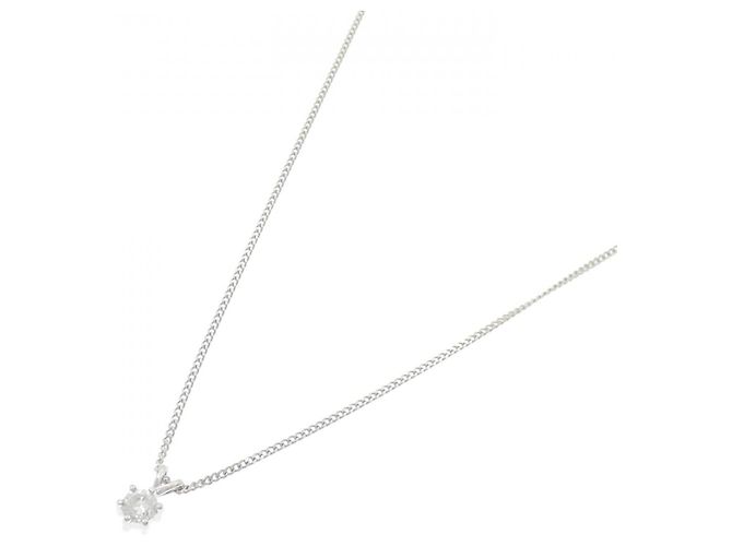 Autre Marque Collana in platino PT850 e diamanti Argento - vista 2