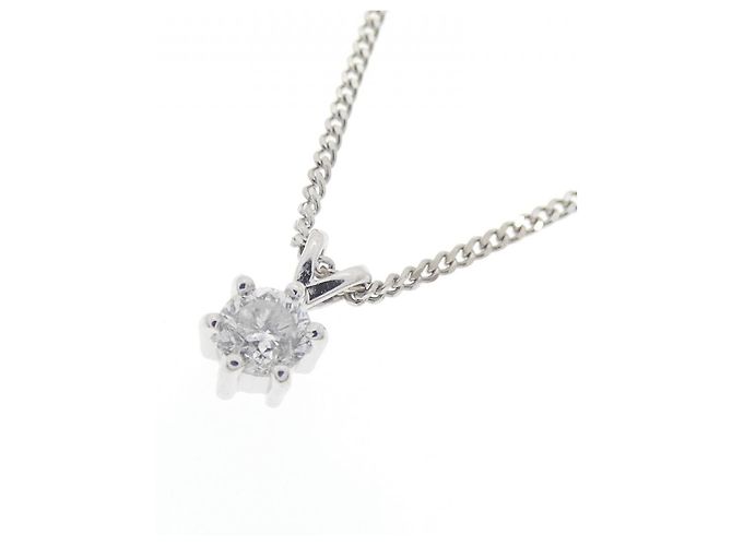 Autre Marque Collana in platino PT850 e diamanti Argento - vista 3