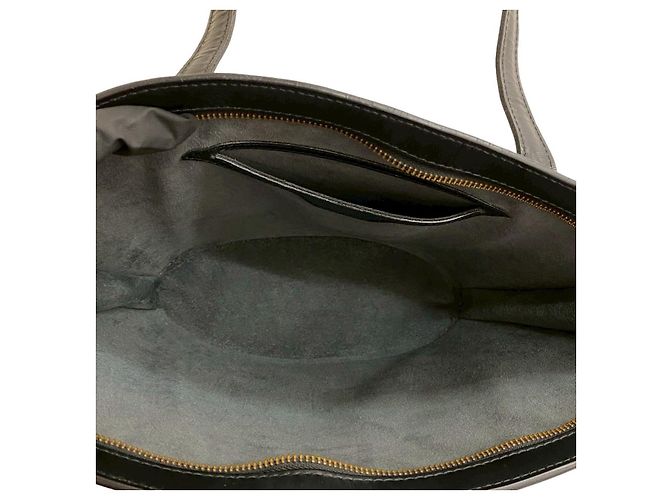 Borsa a mano Louis Vuitton Saint Jacques in pelle Epi Nero - vista 10