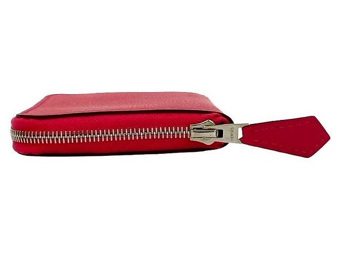 Hermès Tarjetero y monedero de cuero Azap Silk de Hermes Rosa - vista 5