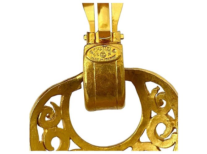 Timeless Chanel Coco Mark Ohrringe Gold Golden - Ansicht 3