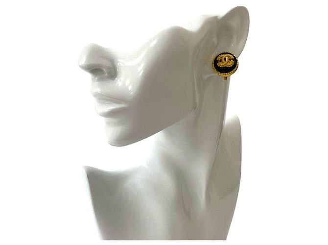 Timeless Chanel Coco Mark Ohrringe Gold Golden - Ansicht 2