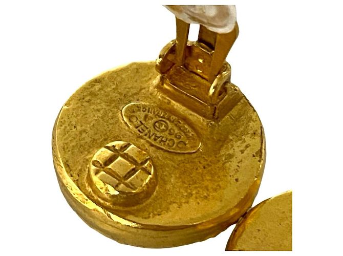 Timeless Chanel Coco Mark Ohrringe Gold Golden - Ansicht 3