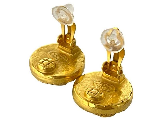 Timeless Chanel Coco Mark Ohrringe Gold Golden - Ansicht 7