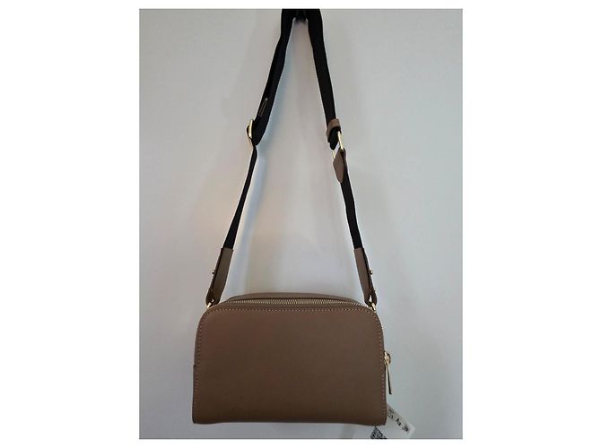 Borsa a Spalla Lancel in Pelle Marrone Gold hardware - vista 12