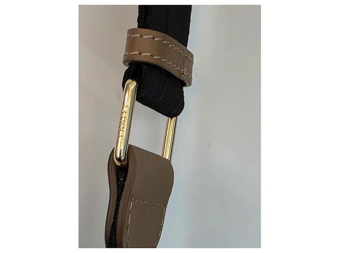 Borsa a Spalla Lancel in Pelle Marrone Gold hardware - vista 14