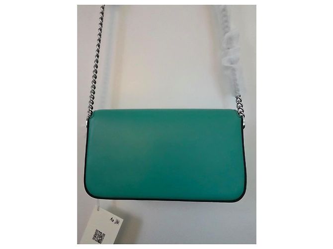 Borsa a Spalla Lancel in Pelle Verde - vista 5