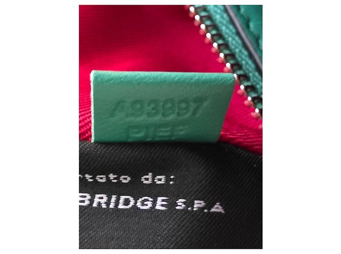 Borsa a Spalla Lancel in Pelle Verde - vista 8