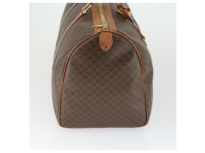 Céline Celine Vintage Macadam Boston Canvas Marron - vue 4
