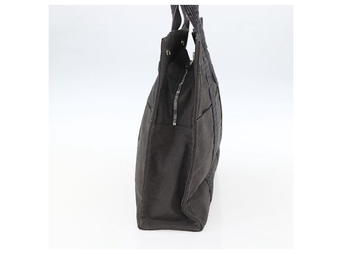 Hermès Fourre-tout Herline aus Canvas Braun - Ansicht 4