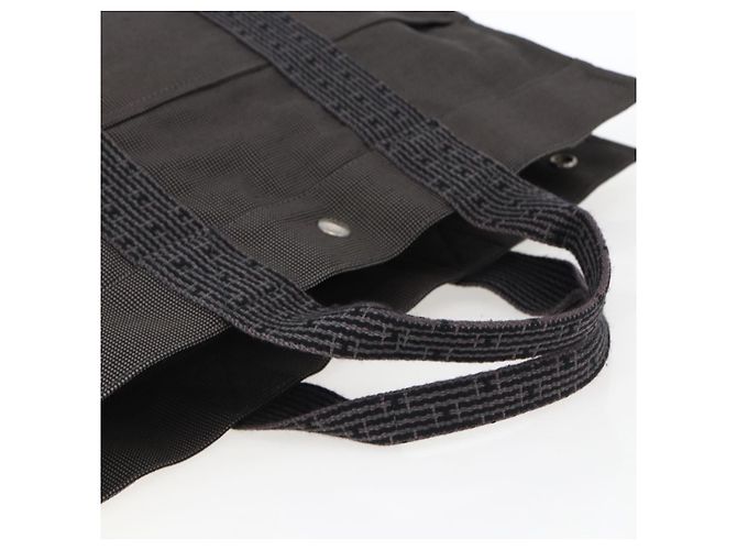 Hermès Fourre-tout Herline aus Canvas Braun - Ansicht 7
