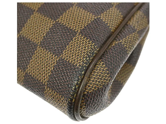 Borsa a mano Eva Damier Louis Vuitton Marrone - vista 7