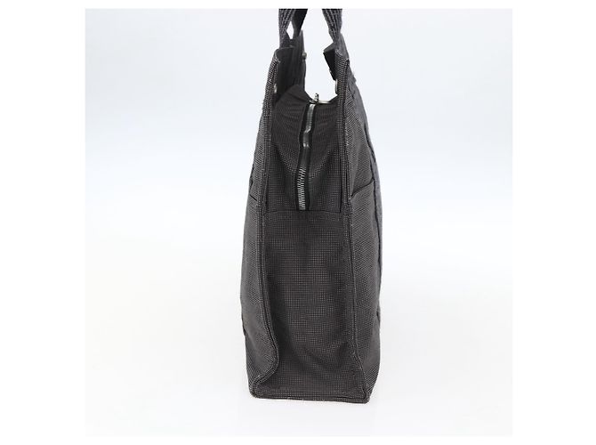Bolso Fourre-tout Herline de lona Hermès Castaño - vista 4