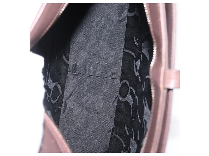 Salvatore Ferragamo Gancini Leather Marrone - vista 5