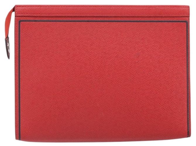 Pochette Voyage de Cuero Taiga MM Louis Vuitton Roja - vista 2