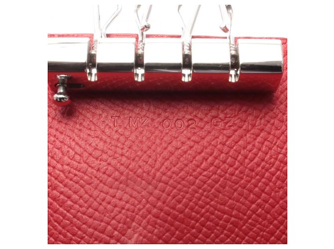 Estuche para llaves Bearn de Hermès en Burdeos Roja - vista 5