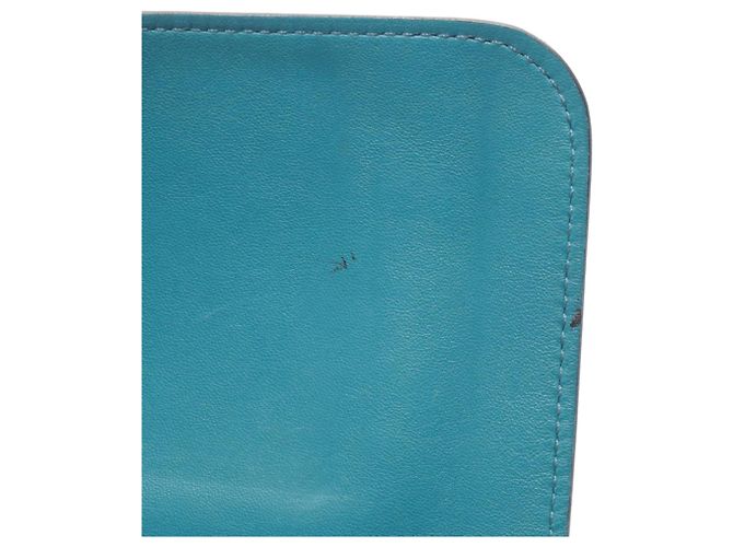 Hermès Dogon Duo GM Bifold Langbörse Grün - Ansicht 8