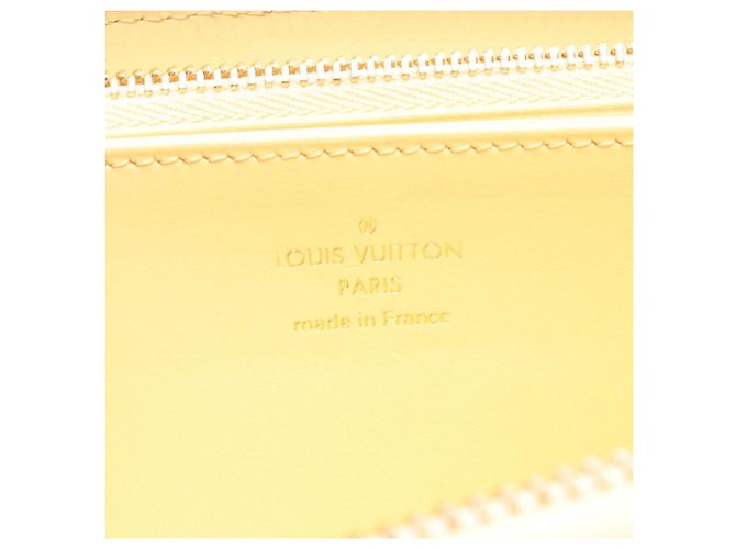 Zippy Cartera Larga de Cuero Louis Vuitton Crudo Amarillo - vista 4