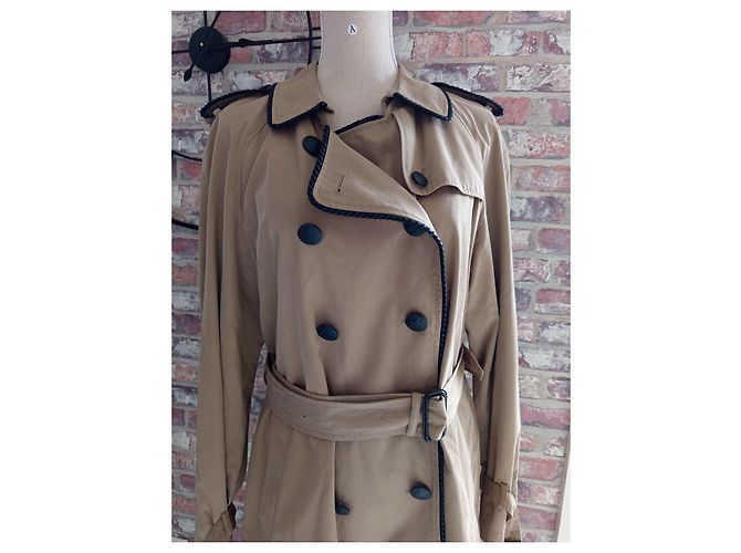 Gerard Darel Trench coat beige de algodón de Gérard Darel - vista 2